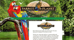 Desktop Screenshot of parrotplanet.com